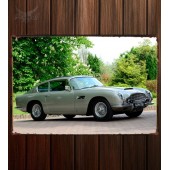 Металлическая табличка Aston Martin DB6